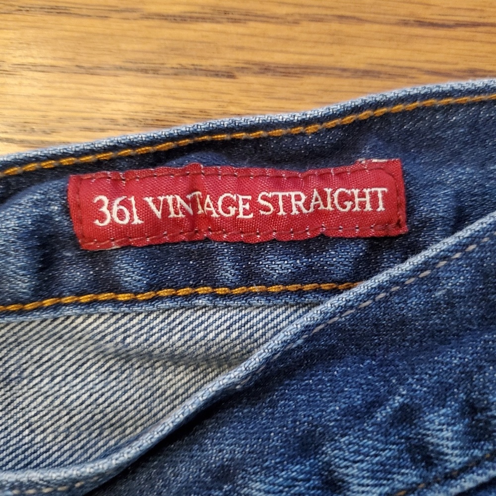 Lucky Brand 361 vintage straight Blue Jeans - Picture 6 of 8